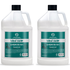 은나노스텝 핸드워시 손세정제 대용량 리필, 2개, 4L