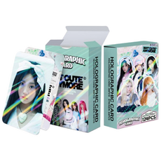 아일릿 ILLIT 홀로그램 포카 124장 홀로그램 포카 60장 스티커 64장 도무송 다꾸, 124개, NOT CUTE ANYMORE(낫큐트애니모어)