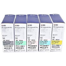 [BD 16/ 18/ 20/ 22G - 혈관내튜브카테터] 50ea/1Box IV 정맥주사카테터 정맥용 수액주입용, 1박스, 18G / 1.88inch