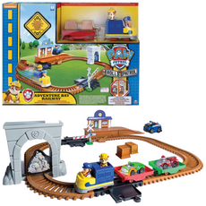 퍼피구조대 전동기차 트랙놀이 세트, 혼합 색상, 1개