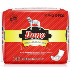 도노 수컷 매너패드 기저귀 M 10p 매너벨트, 중형, 8개입, 1개