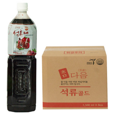 파낙스 참다음 석류 골드 음료베이스, 1.5L, 8개