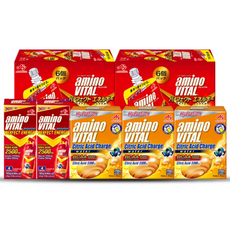 아미노바이탈 파워젤 5000mg 아미노바이탈 구연산 아미노샷 2500mg BCAA 세트, 1개, 2.52kg