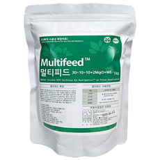 모두다 4종 복합비료 수용성 관주 양액 엽면시비 하이파 멀티피드(30_10_10)(1kg), 멀티피드(30-10-10)(1kg), 1kg