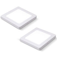 킴스LED 사각 직부등 21w 220mm 2p, 주광색(하얀빛)