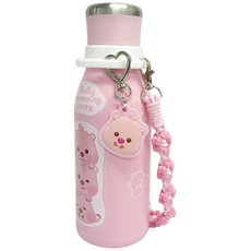 베이비 잔망루피 텀블러 [키링 스트랩세트-YP1218], 1개, 500ml, 잔망루피-ST0014