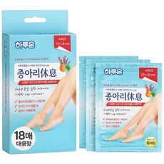하루온 종아리 휴식 쿨링시트 패치, 18매입, 1개
