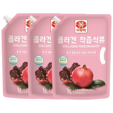 물 한 방울 넣지 않은 콜라겐 착즙 석류 원액 1000ml, 1L, 1개