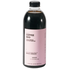 [런칭특가] 커피수 콜드브루 더치커피 원액 브라질 세하도 1리터, 1개, 1개입, 1L