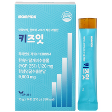 맘픽 키즈잇 한삼덩굴 환삼덩굴 추출분말 율초 식약청 HACCP 인증 젤리 스틱, 1세트, 14회분