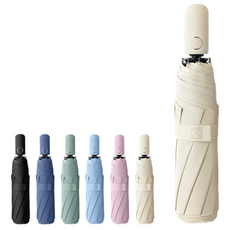 별의 바다 UV자외선 차단양우산초경량 99% 암막양산 우양산 3단 자동우산 미니 접이식 우산 여성용 양산 겸용