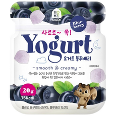 홈앤키즈 사르르쏙 요거트 20g, 1개, 플레인맛