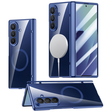 ESSENWOO Galaxy Z Fold 7 투명 광택 Mag Safe 초강력 자성 산화 방지 휴대폰 케이스