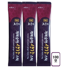 실속형100포 천수인 야생 개복숭아 발효 생강 도라지농축액 액상스틱, 750g, 2세트