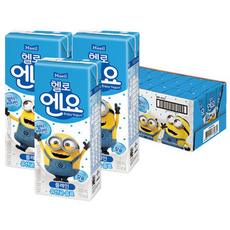 매일유업 헬로엔요 플레인 유산균 요구르트 음료 200mlx24팩, 200ml, 24개