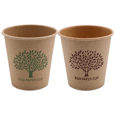 에코실버 친환경 크라프트 종이컵 6.5온스 1000개, 1박스