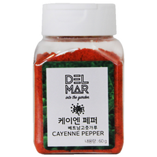 DELICIOUS MARKET Cayenne Pepper越南辣椒粉, 60g, 1罐