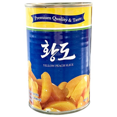 삼도 황도 슬라이스 425g, 1개