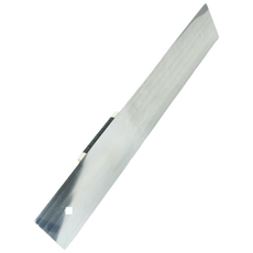 툴리버 0.4T 스테인리스 수지고대 스텐흙손 사각 미장칼 양고데, 100X600mm 24인치, 1개