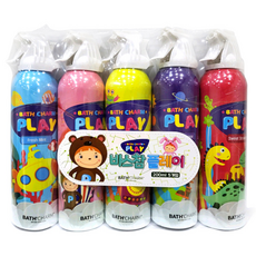 바스참 플레이 버블 클렌저 5종 세트, 200ml, 1세트