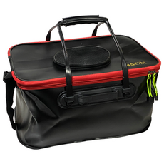 씨케이지에프 / 폴더블 바칸 / 접이식 밑밥통의 편리함 / 해루질 살림통 삐꾸통 밑밥통 보조가방 활용, 1개, 블랙