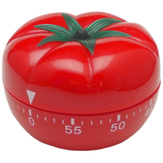 쿠킹타이머 토마토 소형 -단일색상, 1개