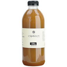 [안동반가]100% 안동생강을 착즙하여 물한방울 넣지 않고 가열제조한 대용량카페용 안동생강진액 1280g, 1개, 1개입, 1.28kg