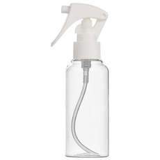 허브스프레이 미니건스프레이(S형) 분무기 100~500ml, 투명용기 흰색캡(S형), 100ml, 1개