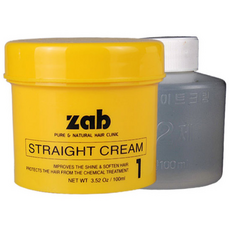 자브 헤어 스트레이트 크림 1제100ml + 2제 100ml, 1개