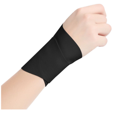 Bomari 日常超薄左右通用護腕 黑色 2入, 2個