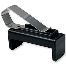 차량용 주차차단기 썬바이저 리모컨 클립 1개, 검정