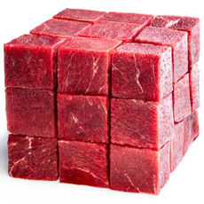 헬스꼬기 지방제거 호주청정우 소고기 우둔살 큐브, 150g, 5개