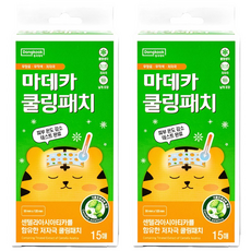 동국제약 마데카 쿨링시트, 15개입, 2개