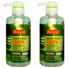 다바찌 알로에베라 100% 수딩젤 세럼, 500ml, 2개