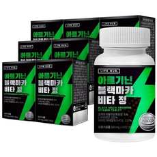 라이프허브 아르기닌 블랙마카 비타 정, 4개, 60정
