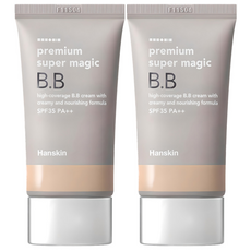 Hanskin Premium Super Magic BB霜 SPF35 PA++, 單色, 45g, 2條