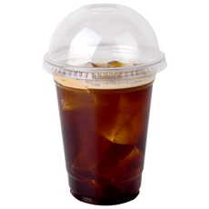 투고팩 92파이 16온스 PET 컵 1000개 + 92파이 돔뚜껑 1000개 세트, 490ml