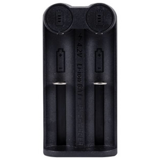 몬스터파워 2구 배터리 충전기 18650 21700 26650 C타입 리튬이온 대륙의실수, 1개