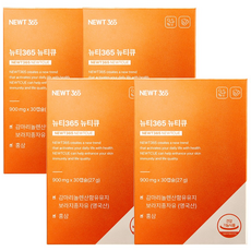 뉴티365 뉴티큐 감마리놀렌산 면역력 영양제, 4박스, 30정
