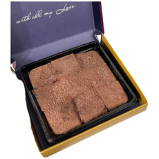 수제 생 파베초콜릿 만들기 DIY 세트 간단한 간식 발렌타인데이 화이트데이 빼빼로데이 선물, 1개