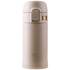 조지루시 원터치 보온보냉 텀블러, 베이지(CM), 200ml, 1개