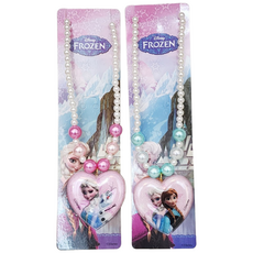 겨울왕국 하트팬던트 진주 목걸이세트