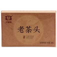 TAETEA 大益茶 老茶頭普洱茶, 280g, 1盒, 1盒