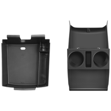 RUIYA 더뉴 투싼 NX4 페이스리프트 호환전용 수납 하단 콘솔박스 트레이 2024 2025 2026, 하단+콘솔