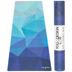 요가디자인랩 콤보 매트 3.5mm 지오 블루 Geo Blue 재활용 PET 극세사, 단품, 1개