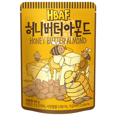 바프 허니버터 아몬드, 40g, 3개