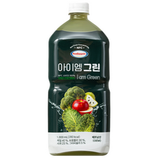 보넬드 아이엠 그린주스 100% NFC 착즙주스, 1개, 1L