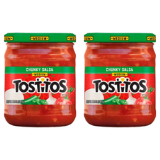 토스티토스 미디움 살사소스, 439.4g, 2개