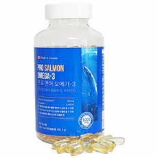 캐나다 프로 연어 오메가3 고함량 5개월분, 1개, 300정