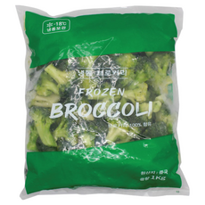(신정푸드) 냉동 브로콜리 - 1kg, 1개